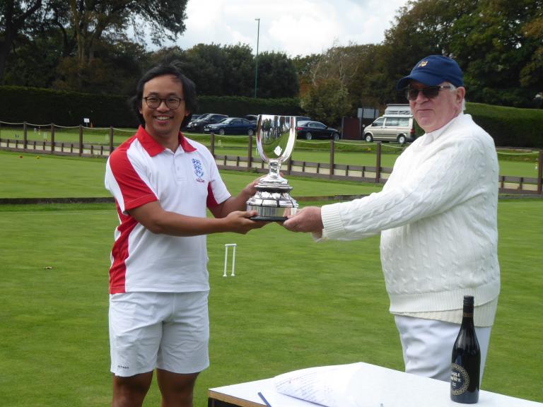 Challenge & Gilbey: Eugene Chang, Roehampton Cup winner