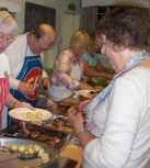 GC Championship: Serving up Brian and Chrissy's fabulous food.