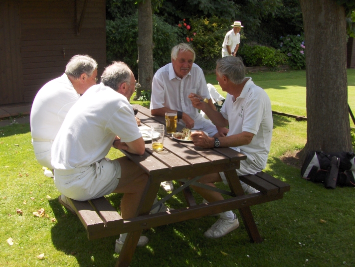 CA Seniors: Quiller Barrett, Ian Vincent, Jack Davies and Paul Castell