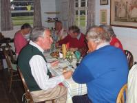 Italian Evening at the 2008 Seniors Tournament: Quiller Barrett and Bill Arliss