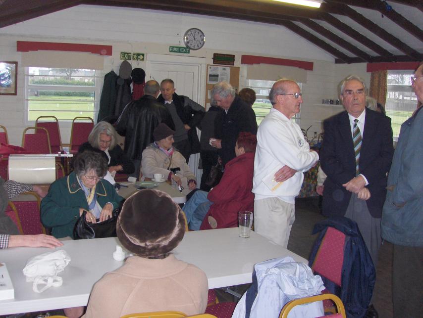 Opening the new Bar: John Gosney, Quiller Barrett, Don Mears