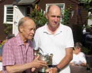 August AC Tournament: John Solomon with winner David Cook