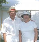 July Alt Stroke Doubles: Runners-up Keith Slatter and Liz Farrow