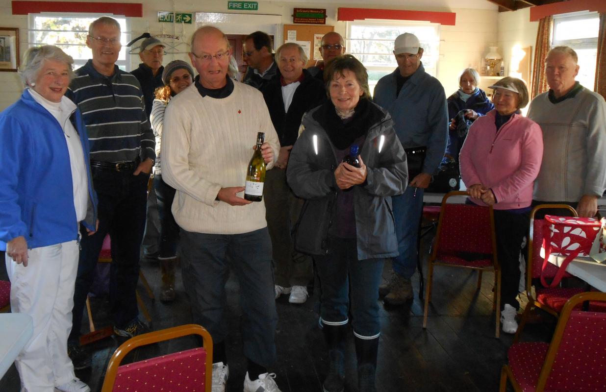 GC 10-10 November winners Robin Wootton and Janet Hoptroft