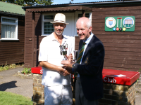 CA GC Open Championship: Bowl winner David Wise with Andrew Hope (photo: Ray Hall)