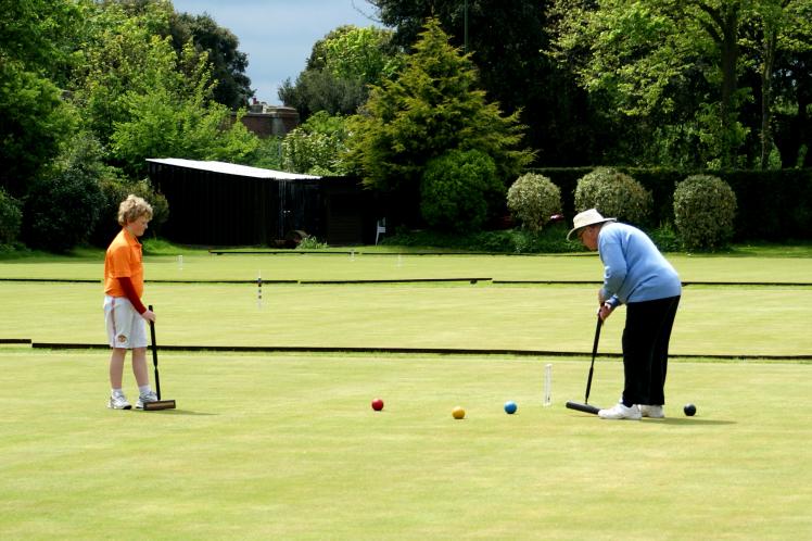 Leucaemia Croquet Marathon (photo Ray Hall)