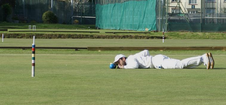 AC Advanced Weekend April: Jose Riva pegging out (photo Ray Hall)