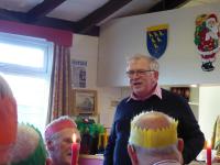 Xmas party: Jonathan introduces the Quiz