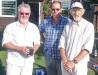 AC Solomon Cup in September: Winner Richard M Smith with Clive Hayton and Manager Nick Harris