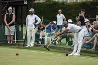 GC Worlds: Mohamed Karem strikes red. (photo: Gerry Gavigan)