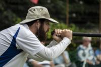 GC Worlds: Ben Rothman taking aim. (photo: Gerry Gavigan)