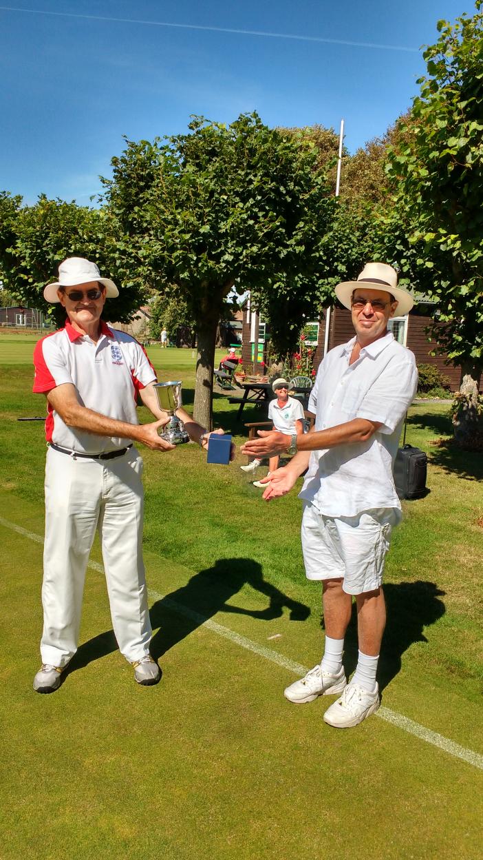 Annual Tournament: Richard Brooks, Jellicorse Cup winner