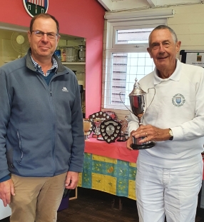 Club competitions winner Paul Castell with Freddy Reynold Cup