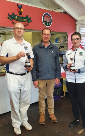 Club competitions winners Dominic and Lara Nunns 