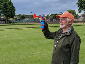 Federation GC Teams Day, May: timekeeper John Low