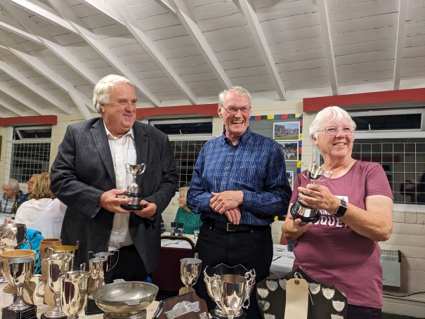 Awards Evening, October: Simon Fenn-tye and Liz Farrow