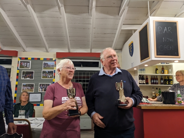 Awards Evening, October: Liz Farrow and Jonatha Isaacs