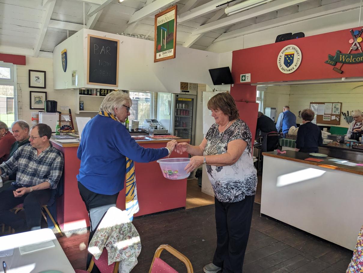 Curry Lunch 17th February: raffle