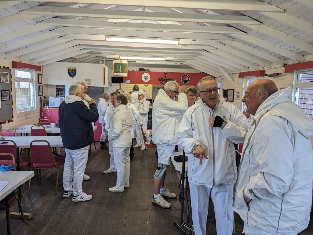 GC B & C Series 28th April: before play