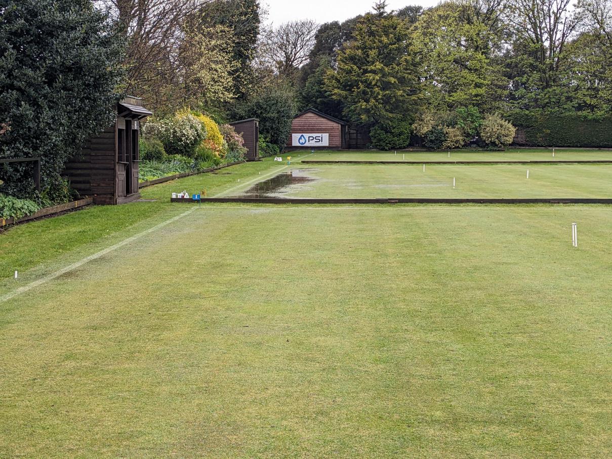 GC B & C Series 28th April: rain stops play briefly