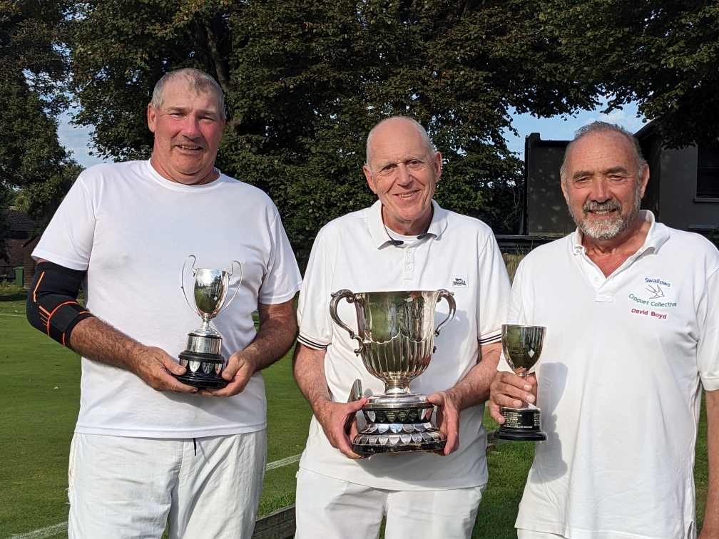 AC Annual Tournament 27 August: All Class winner Steve, John David