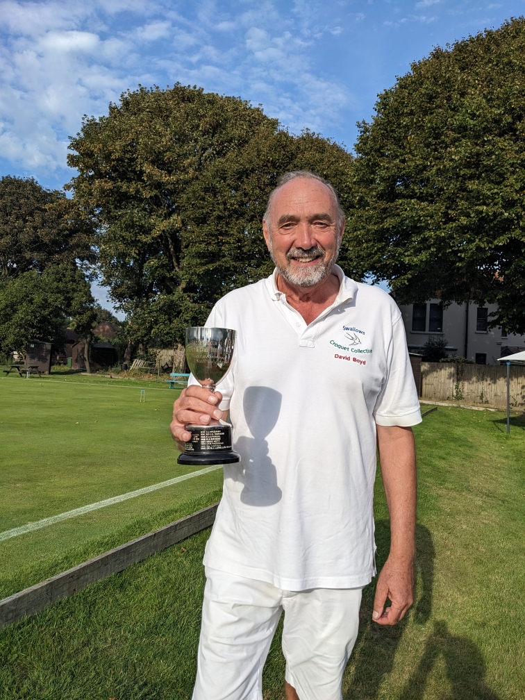 AC Annual Tournament 27 August: B Class winner David