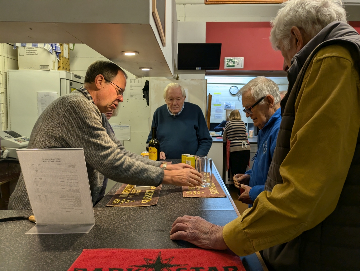 Club Awards Evening 8th November: Barman Clive