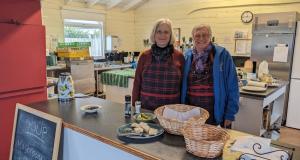 GC singles 4th March: lunch by Karen and Angela