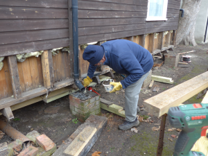 Working Party: cleaning up support pillars