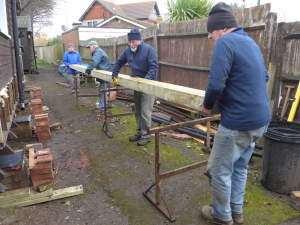 Working Party: installing new bean