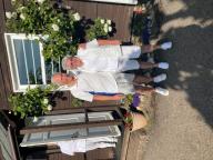 GC doubles 3rd June: Div A winners Chrissie and David