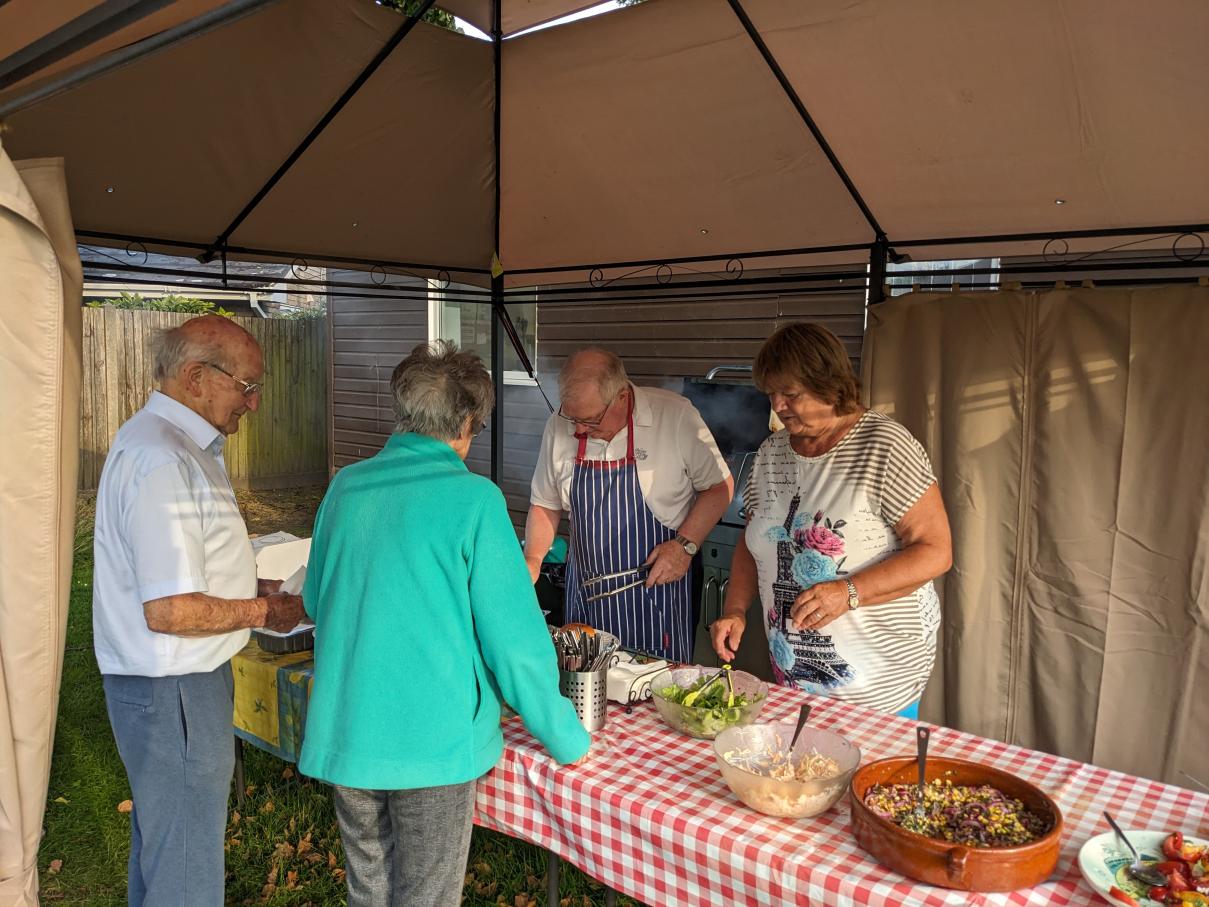 Skittles Evening 29th June: BBQ by Jonathan and Fran