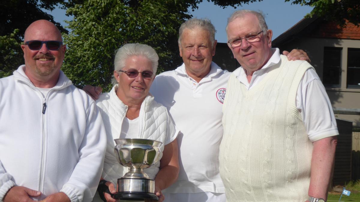 Southern Challenge Div 1 1st July: Morgan, Chrissie, Richard and Jonathan