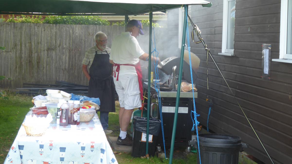 WCF Womens GC Championship 14 August: BBQ with Richard and Paul