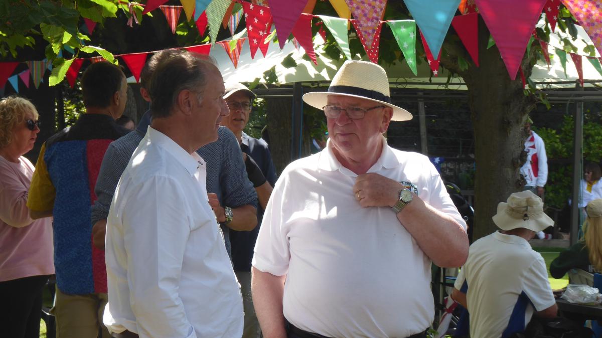 WCF Womens GC Championship 14 August: Club President Jonathan Isaacs