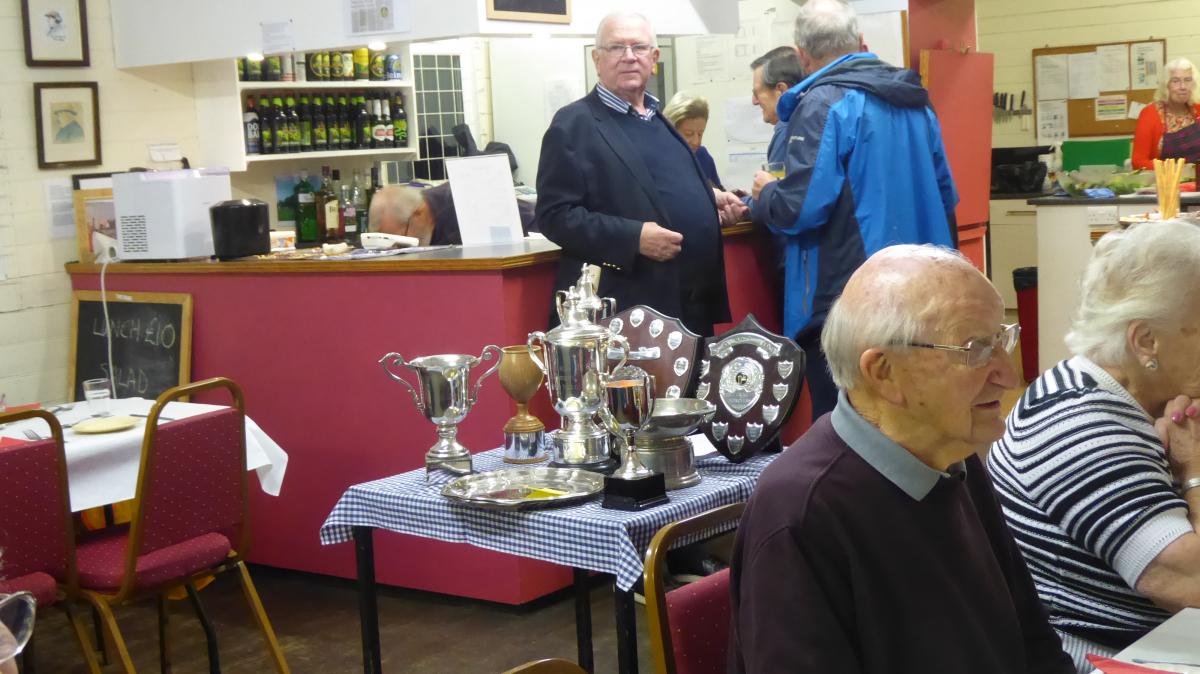 End of Season Dinner 25th October: the trophies