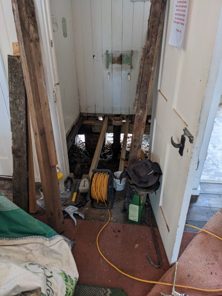 Refurbishing ladies' toilet, 2023