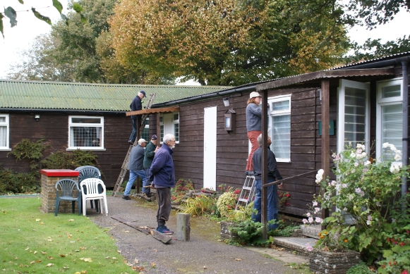 Verandah building maintenance, 2016